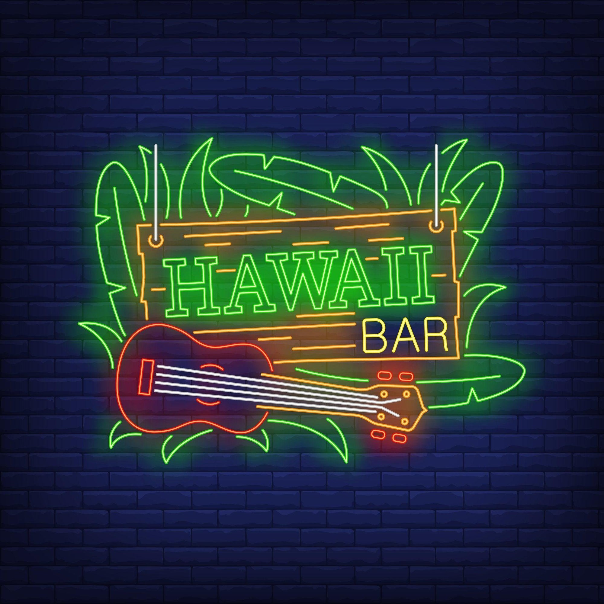 Hawaii Bar Neon - Neon Guys