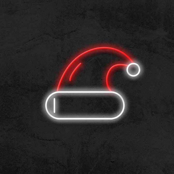 SANTA CLAUS HAT - LED NEON SIGN - Neon Guys