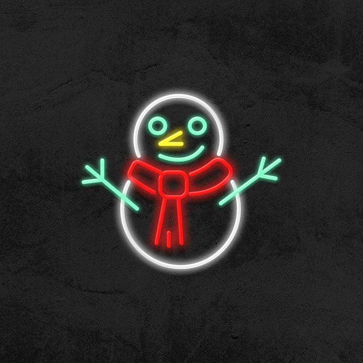 SNOWMAN - LED NEON SIGN - Neon Guys