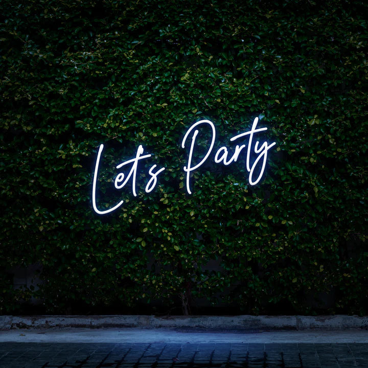 LET'S PARTY - LED NEON SIGN - Neon Guys