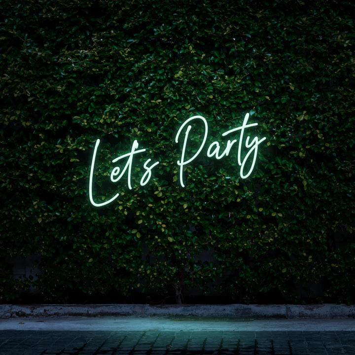 LET'S PARTY - LED NEON SIGN - Neon Guys