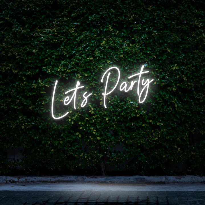 LET'S PARTY - LED NEON SIGN - Neon Guys