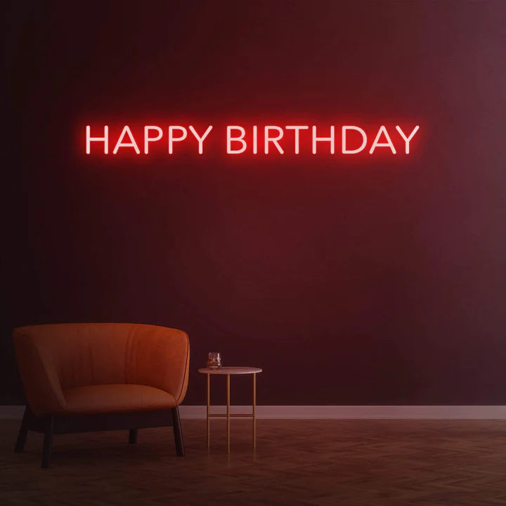 HAPPY BIRTHDAY - NEON SIGN - Neon Guys