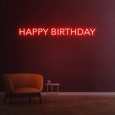 HAPPY BIRTHDAY - NEON SIGN - Neon Guys