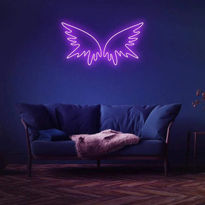 "ANGEL WINGS" NEON SIGN - Neon Guys