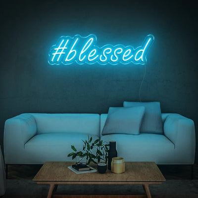 #BLESSED NEON SIGN - Neon Guys