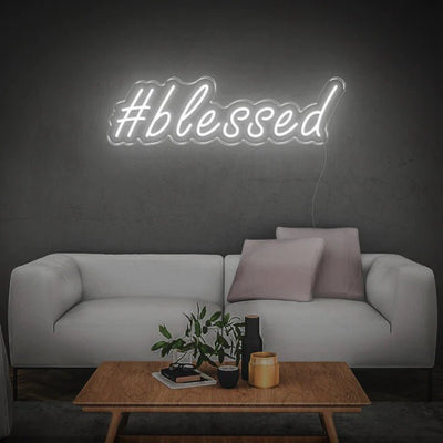 #BLESSED NEON SIGN - Neon Guys