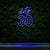 "DIRTY 30" BIRTHDAY NEON SIGN - Neon Guys