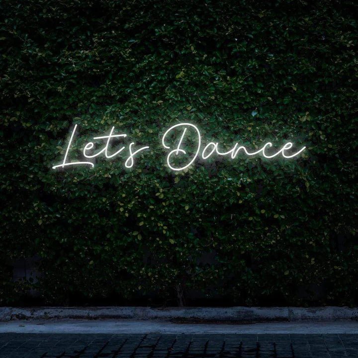 "LET'S DANCE" NEON SIGN - Neon Guys